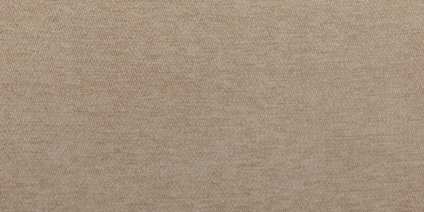 Deze bekledingsstof in aardetinten van beige zorgt voor een warm gevoel dankzij het rustige stofpatroon erin. Deze stof van Leotex is fijne gestructureerd, voor bijvoorbeeld kussens.